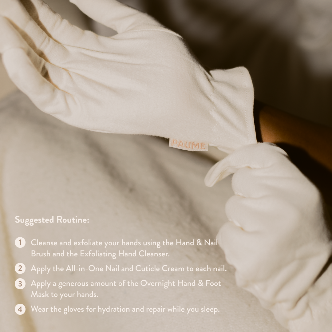 Organic Cotton Overnight Gloves