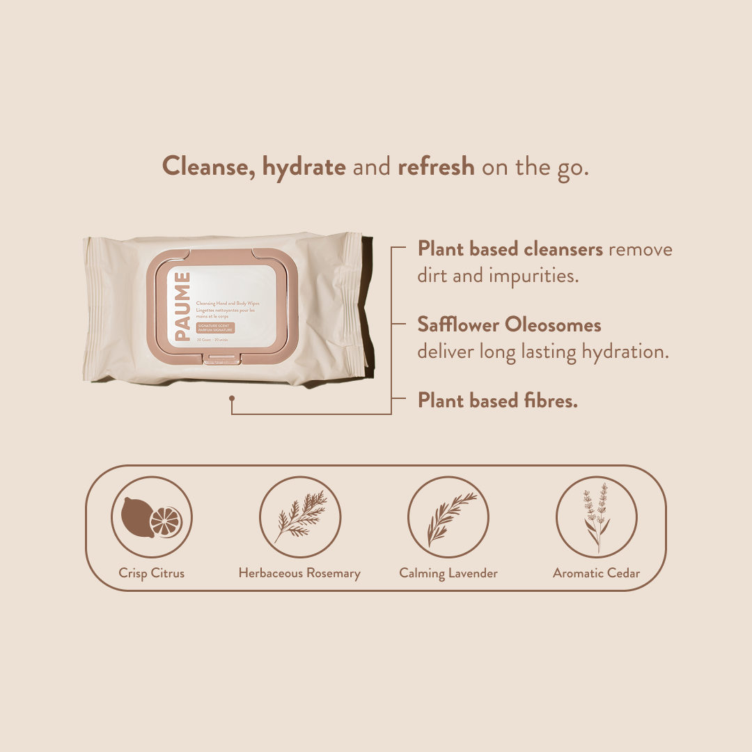 Cleansing Hand and Body Wipes