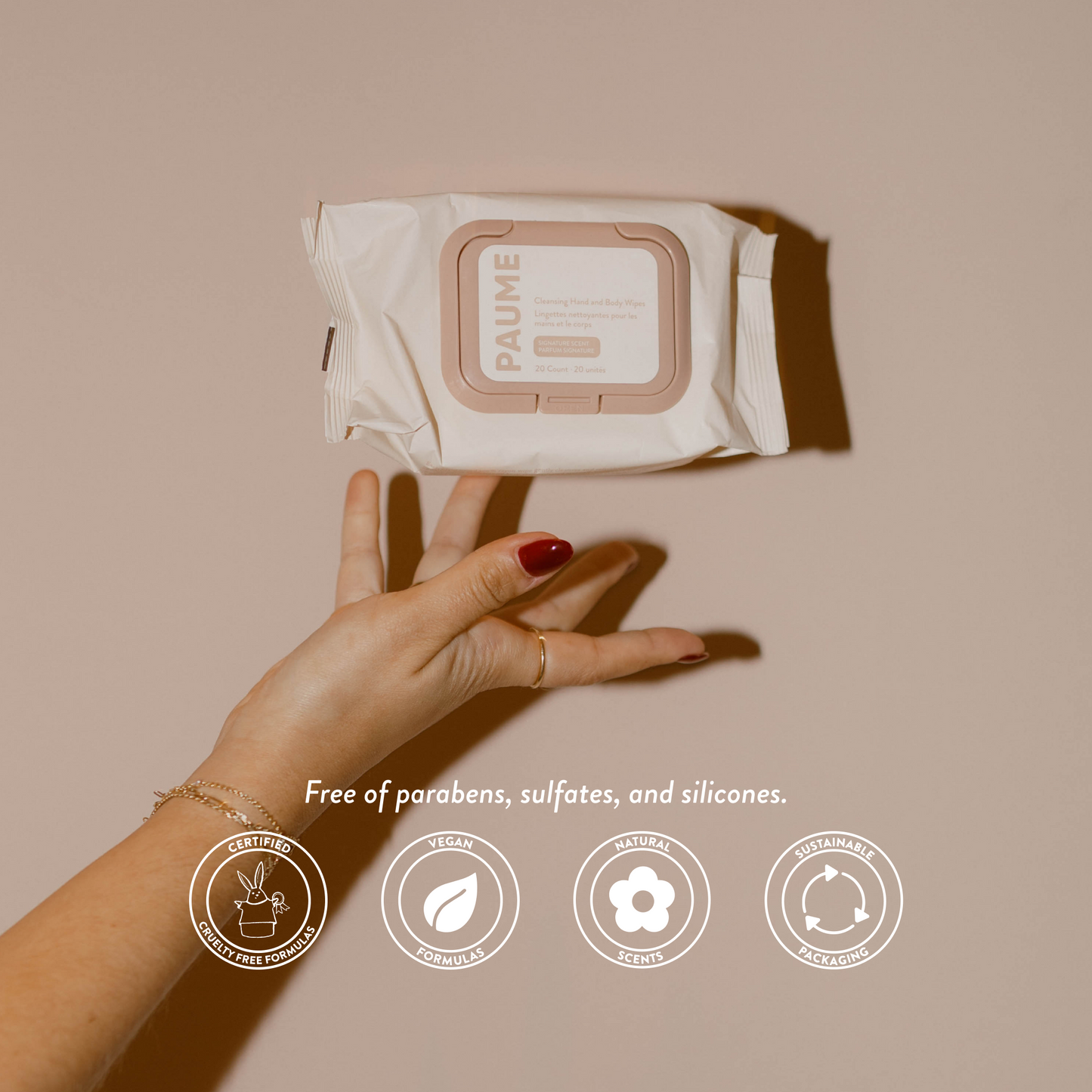 Cleansing Hand and Body Wipes